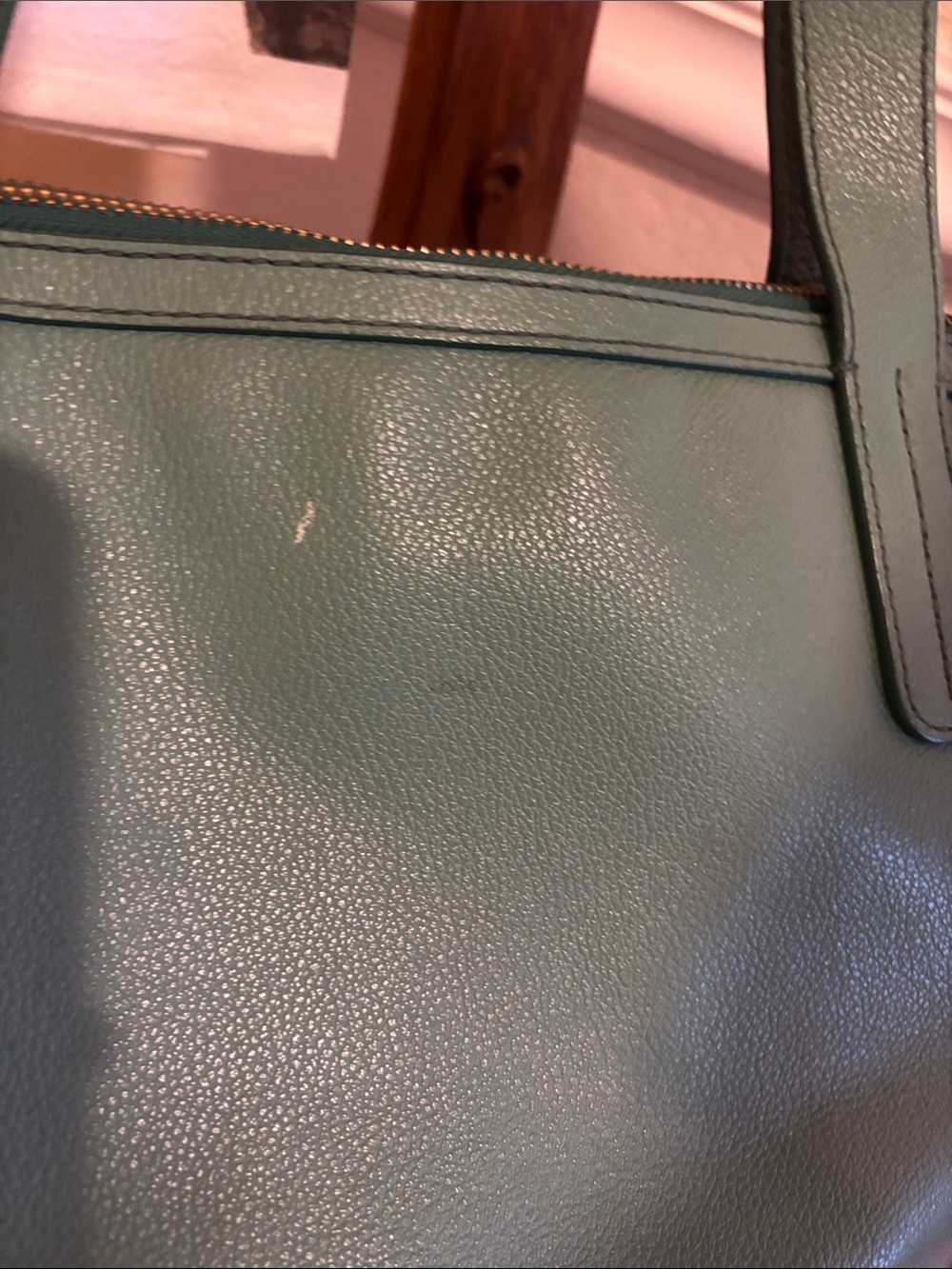 Fossil Sydney tote bag in Green - Picture 2 of 8